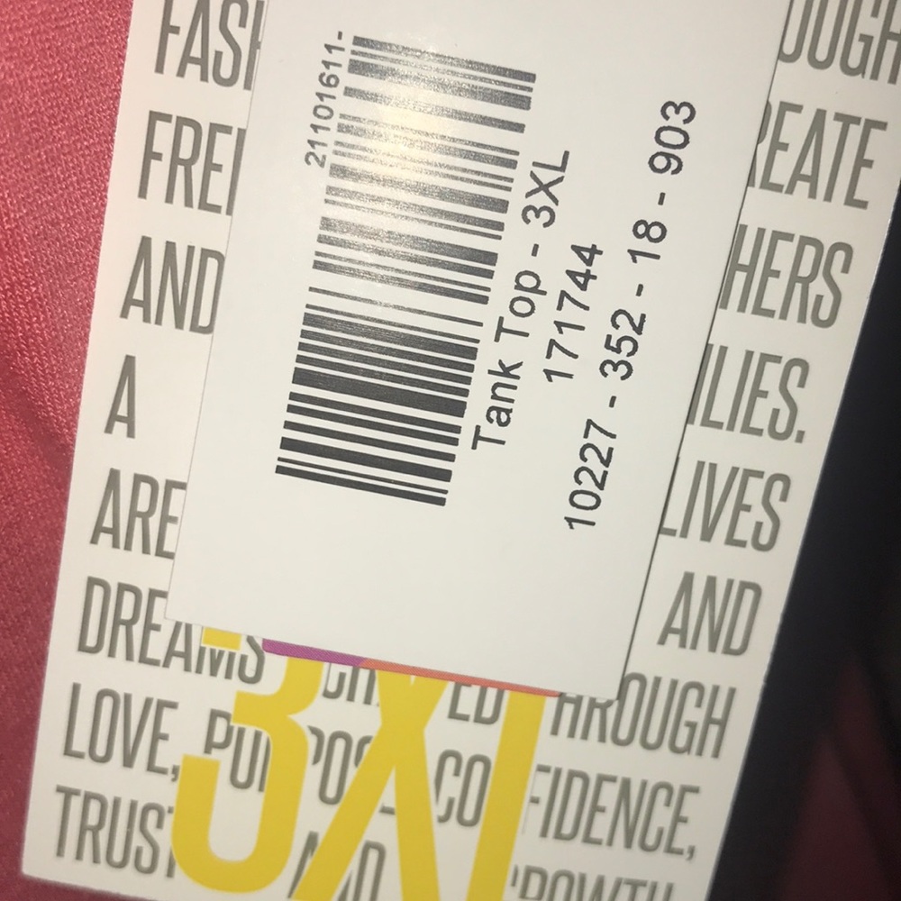 LuLaRoe Tank Top size 3xl - Picture 2 of 2